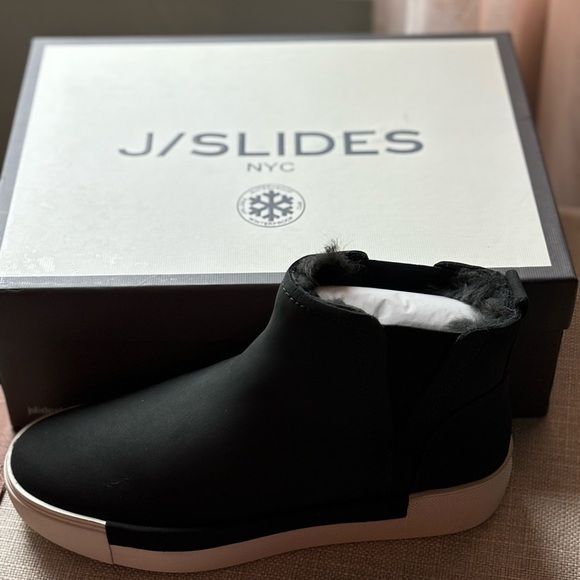 J/SLIDES NYC waterproof/winterproof Grey size 8.5 - Picture 11 of 12
